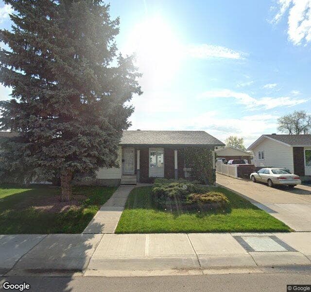 Street view of 17303 107 Street NW, Edmonton