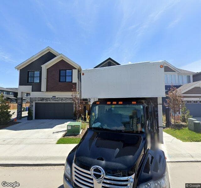 Street view of 26 Seton Manor SE, Calgary