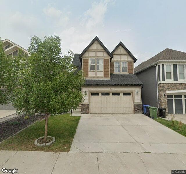 Street view of 98 Mahogany Passage SE, Calgary