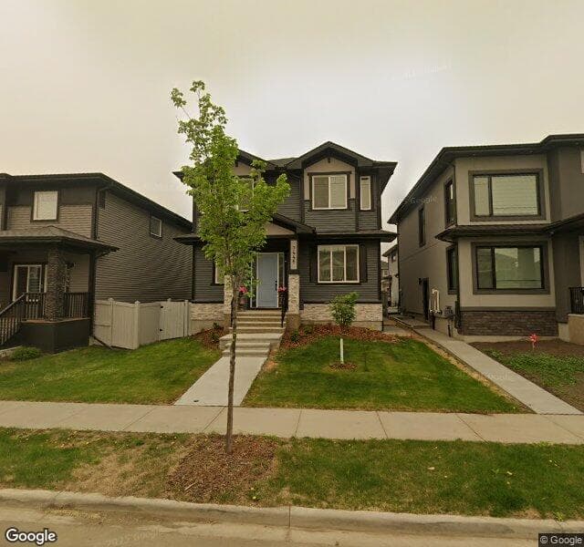 Street view of 7446 Colonel Mewburn Road NW, Edmonton