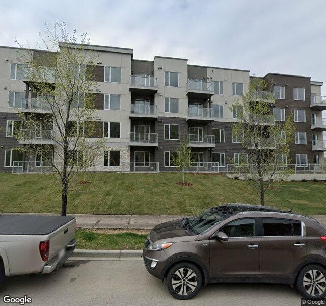 Street view of 202-150 Shawnee Square SW, Calgary