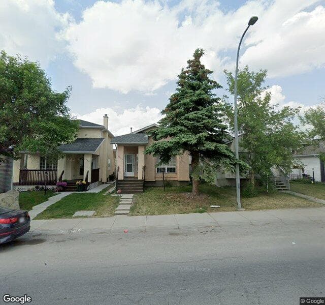 Street view of 6934 Laguna Way NE, Calgary