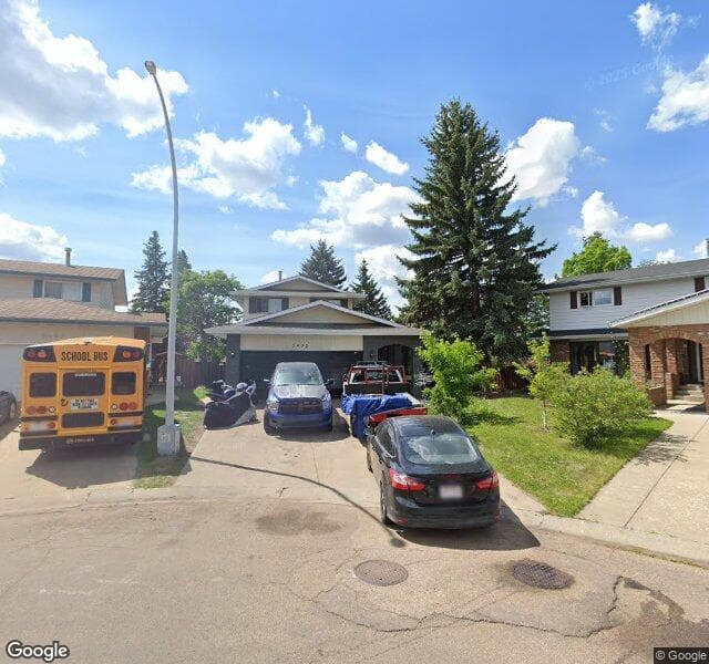 Street view of 3432 Hill View Crescent NW, Edmonton
