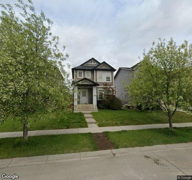 Street view of 254 Silverado Way SW, Calgary