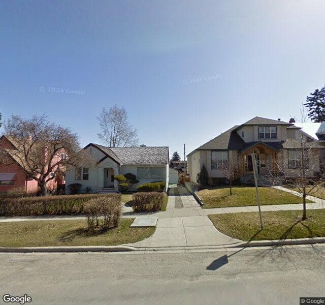 Street view of 1414 Scotland Street SW, Calgary