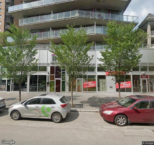Street view of 624 8 Avenue SE, Calgary