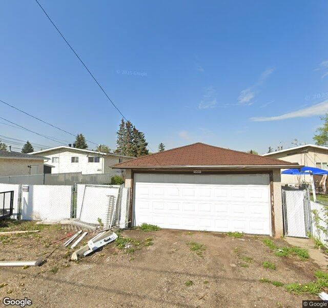 Street view of 10661 152 Street NW, Edmonton