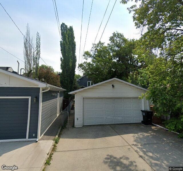 Street view of 10618 126 Street NW, Edmonton