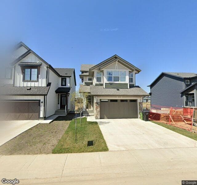 Street view of 2520 206 Street NW, Edmonton