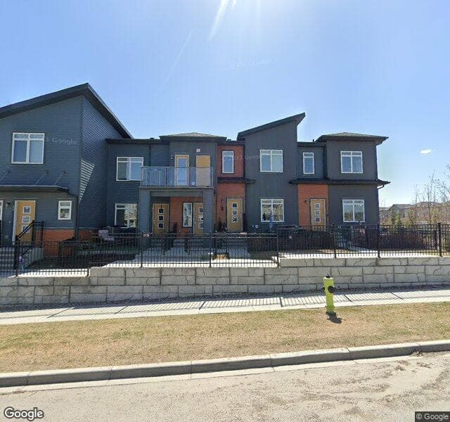 Street view of 97 Sage Bluff Gate NW, Calgary