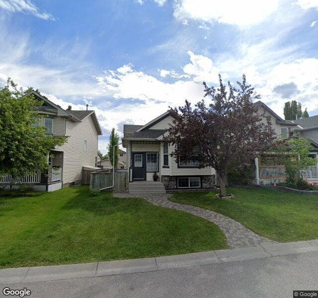 Street view of 279 Covehaven View NE, Calgary