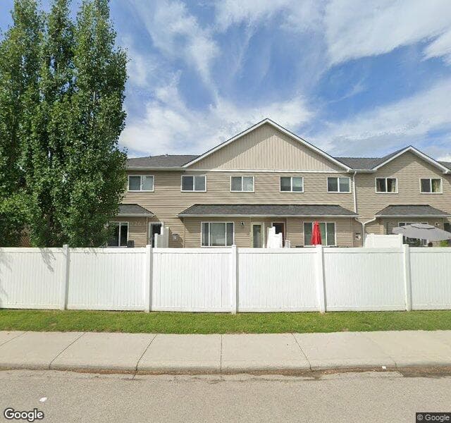 Street view of 33 Chaparral Ridge Terrace SE, Calgary