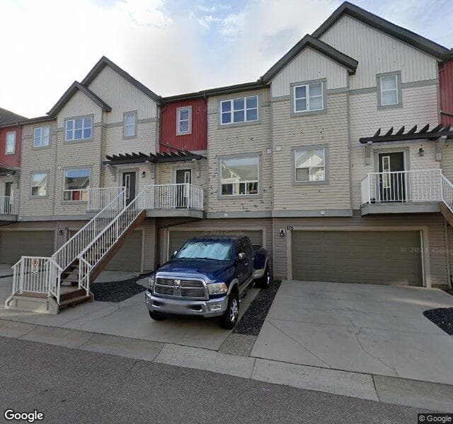 Street view of 179 Copperstone Cove SE, Calgary