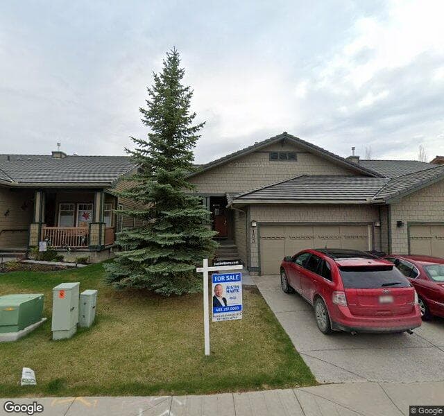 Street view of 103 Bridle Estates Mews SW, Calgary