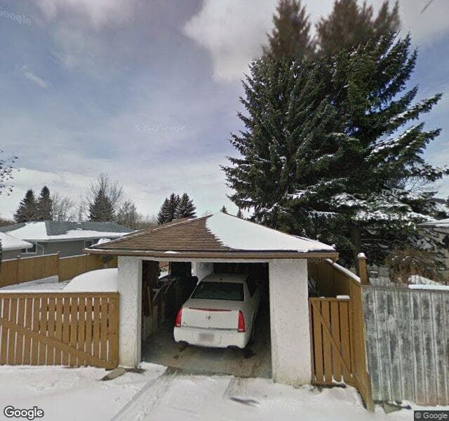 Street view of 4824 Claret Street NW, Calgary