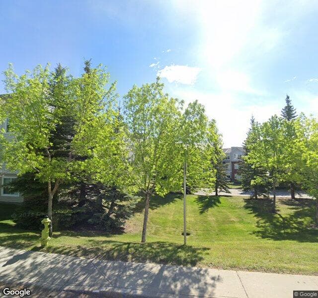Street view of 101-6800 Hunterview Drive NW, Calgary