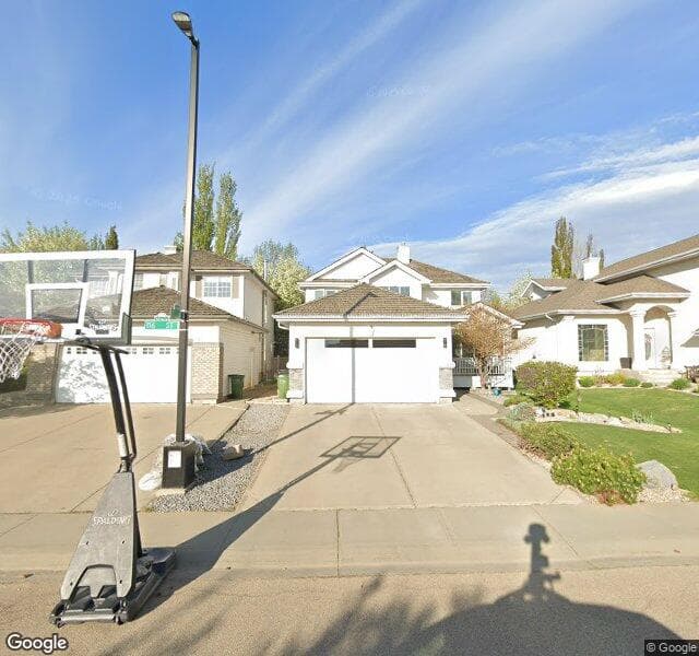 Street view of 1312 116 Street NW, Edmonton