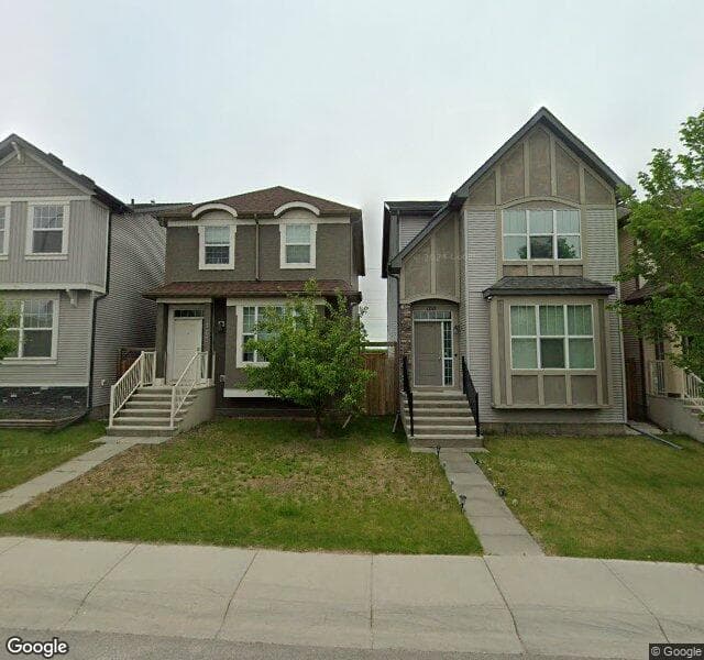 Street view of 162 Cranford Park SE, Calgary