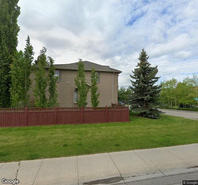Street view of 3 Strathridge Bay SW, Calgary