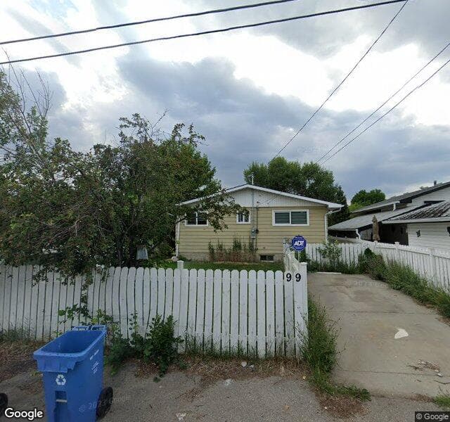 Street view of 99 Dovercliffe Way SE, Calgary