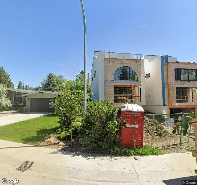 Street view of 7305B 155 Street, Edmonton