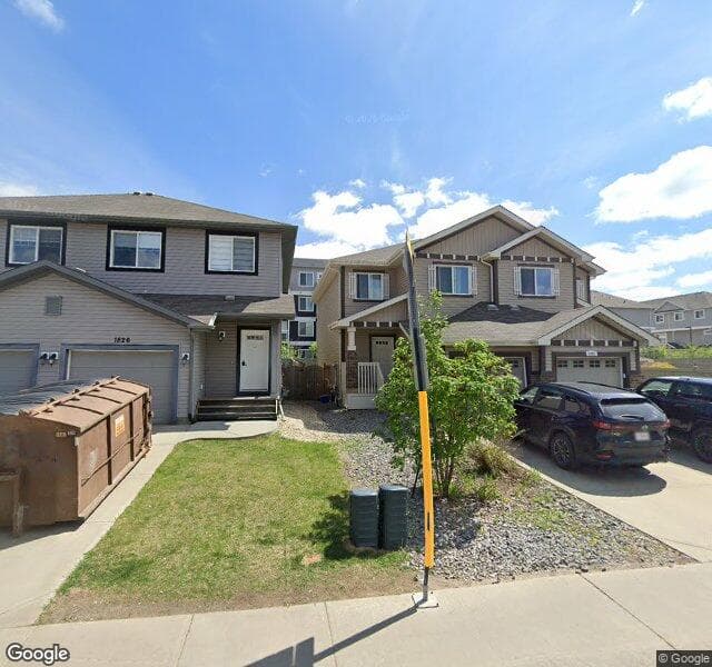 Street view of 1824 Rutherford Road SW, Edmonton