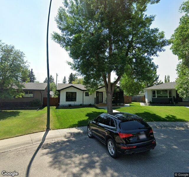 Street view of 2615 Lougheed Drive SW, Calgary