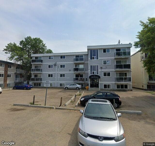 Street view of 404-10624 123 Street NW, Edmonton