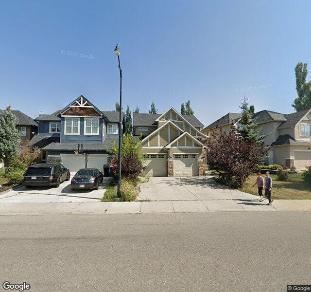 Street view of 1839 Evergreen Drive SW, Calgary