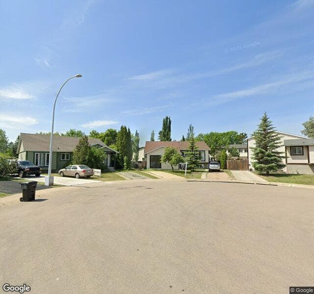 Street view of 4617 35 Avenue NW, Edmonton