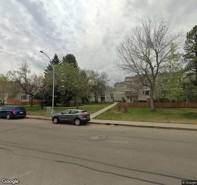 Street view of 9D Castle Terrace, Edmonton