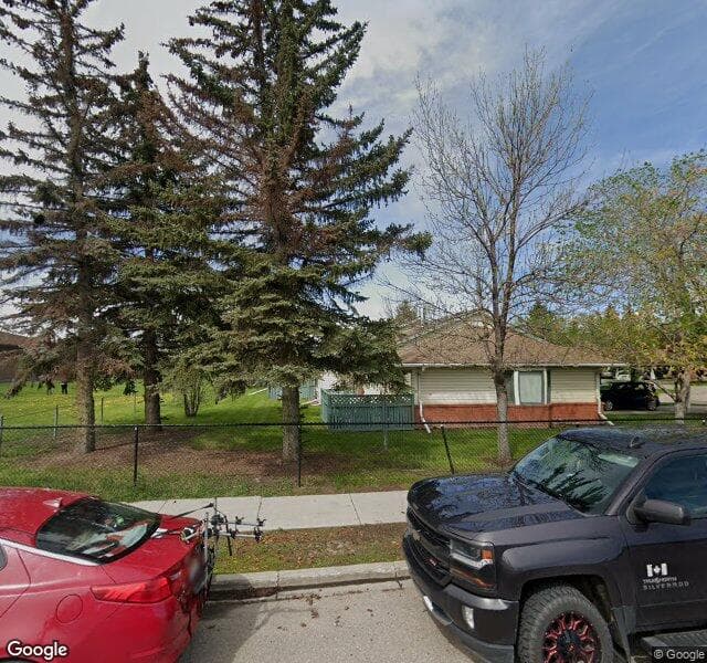 Street view of 2851 Dovely Park SE, Calgary