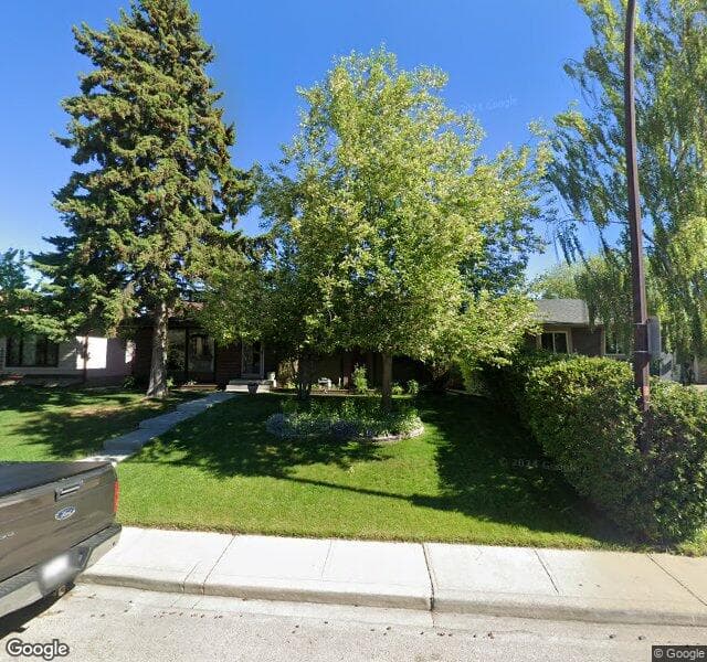 Street view of 2512 106 Avenue SW, Calgary