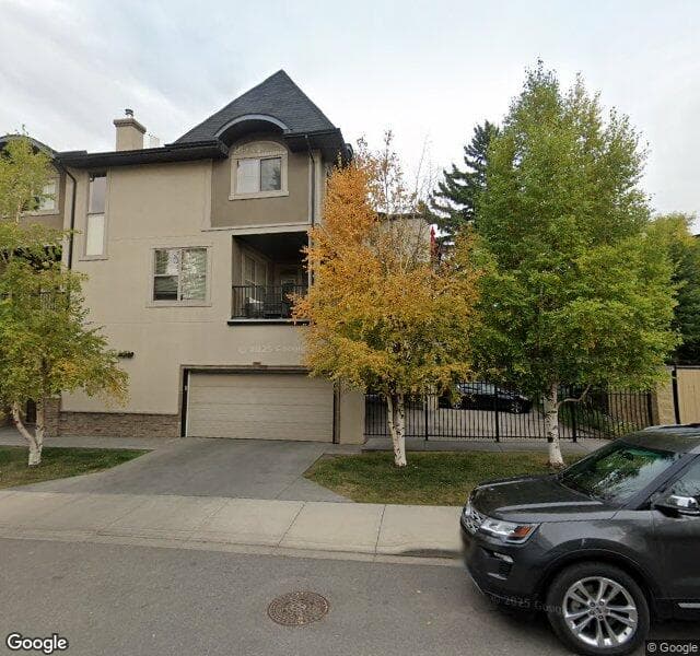 Street view of 101-3704 15A Street SW, Calgary