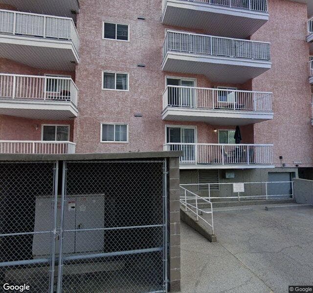 Street view of 304-10153 117 Street NW, Edmonton