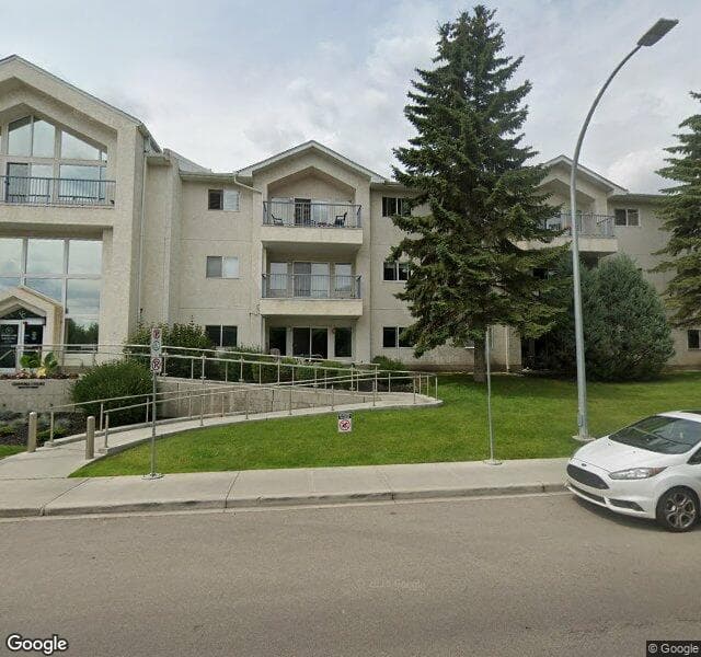 Street view of 117-10508 119 Street NW, Edmonton