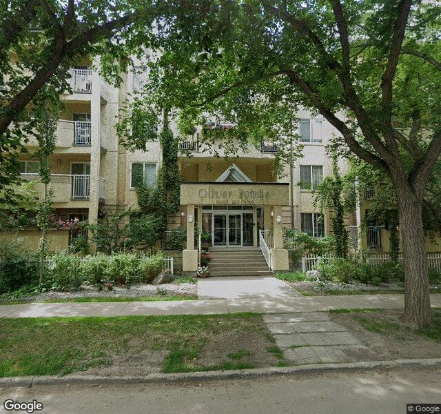 Street view of 206-10208 120 Street NW, Edmonton