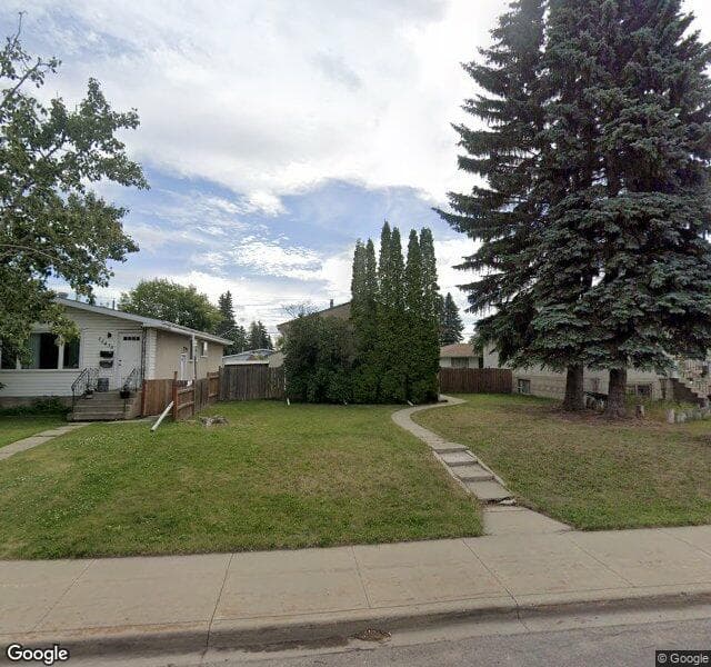 Street view of 13431 119 Street NW, Edmonton