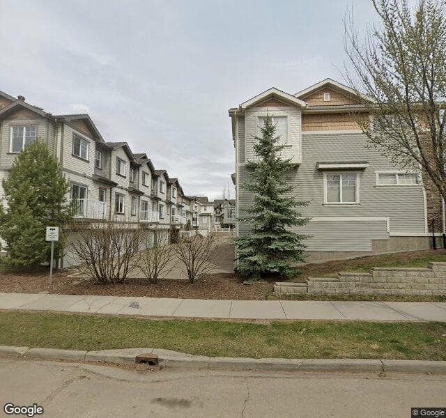 Street view of 53-4850 Terwillegar Common NW, Edmonton