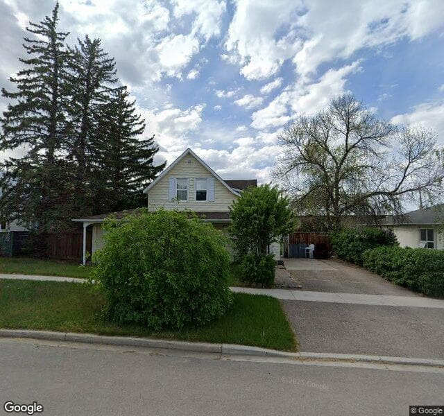 Street view of 208 2 Street S, Vulcan