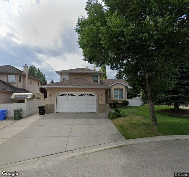 Street view of 416 Sierra Morena Place SW, Calgary
