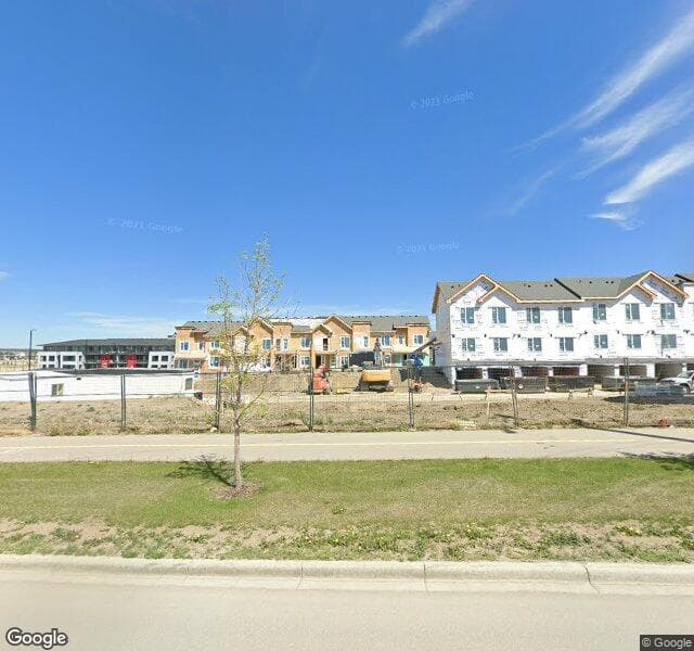 Street view of 271 Livingston Common NE, Calgary