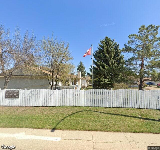 Street view of 21-9375 172 Street NW, Edmonton