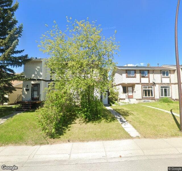 Street view of 3321 56 Street NE, Calgary