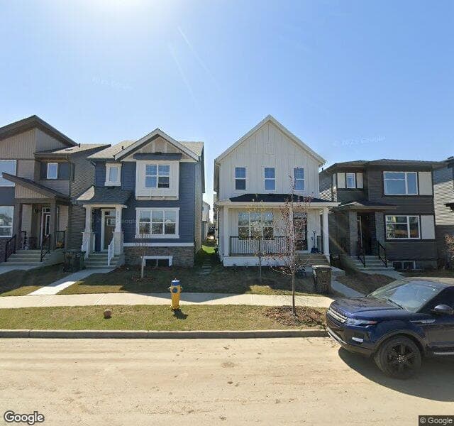 Street view of 20727 25 Avenue NW, Edmonton