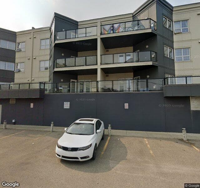 Street view of 413-10116 80 Avenue NW, Edmonton