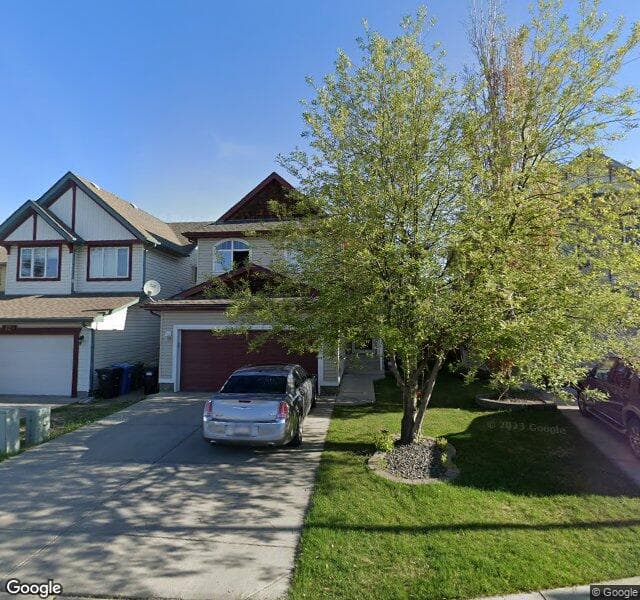 Street view of 16 Evansbrooke Rise NW, Calgary
