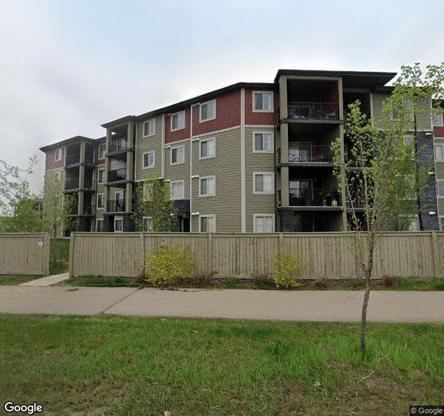 Street view of 328-3315 James Mowatt Tr, Edmonton