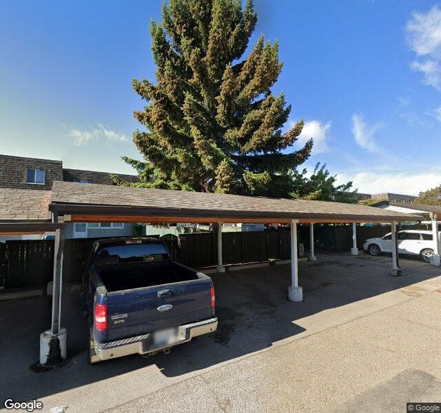 Street view of 105 Village On The Green Gr, Edmonton