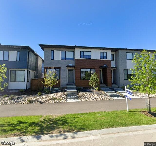 Street view of 73 Homestead Boulevard NE, Calgary